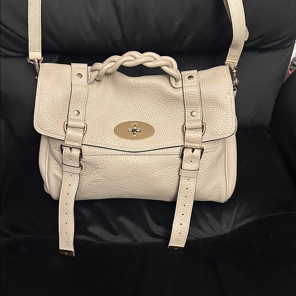 Mulberry Alexa Satchel with Buckle Detail - Picture 8 of 9